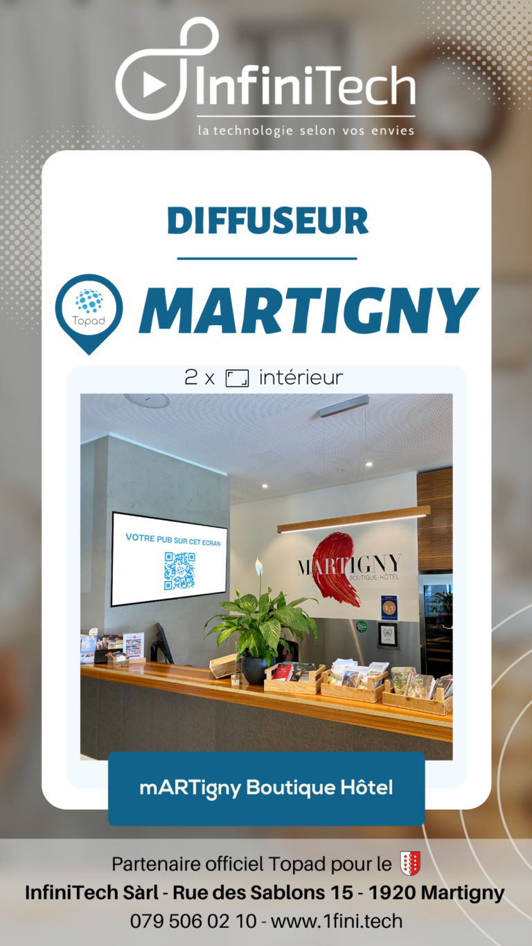 mARTigny Boutique Hôtel - Topad Valais