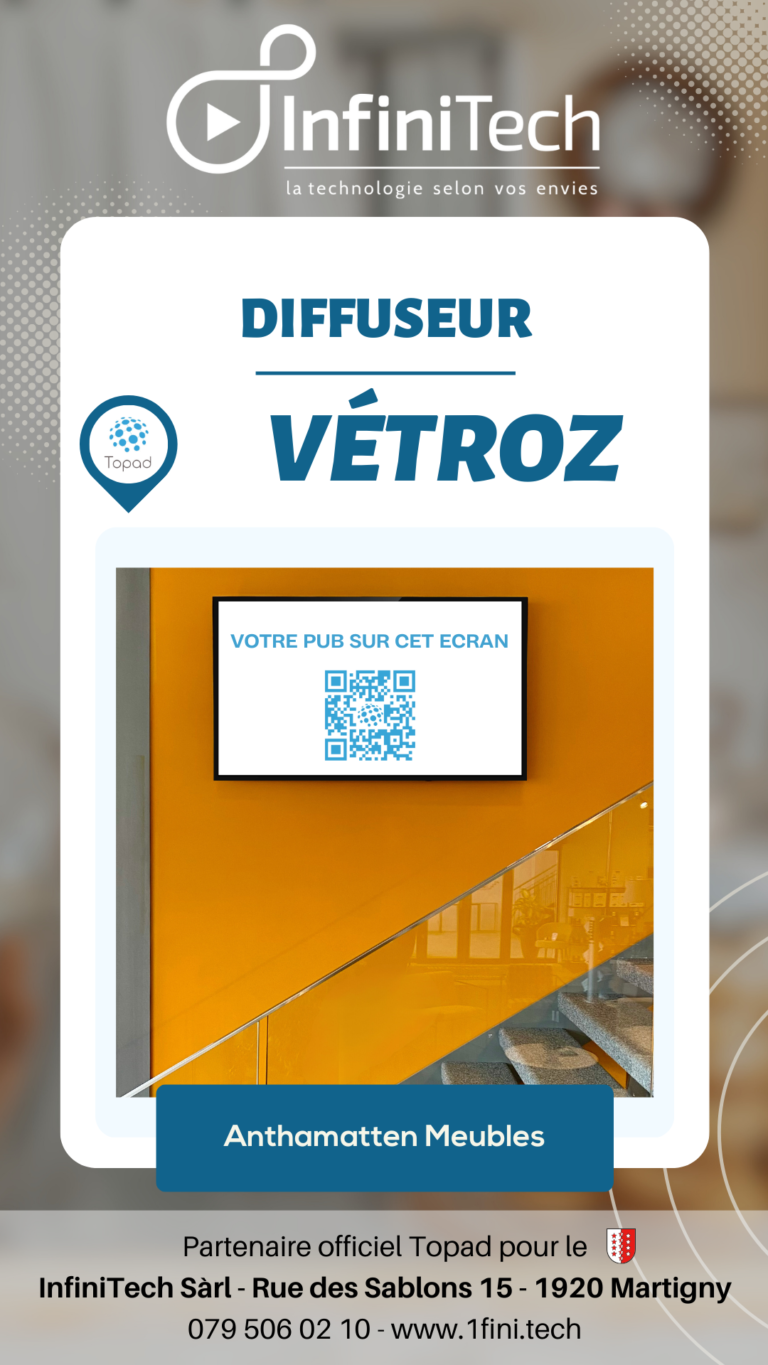 Anthamatten Meubles - Topad Valais